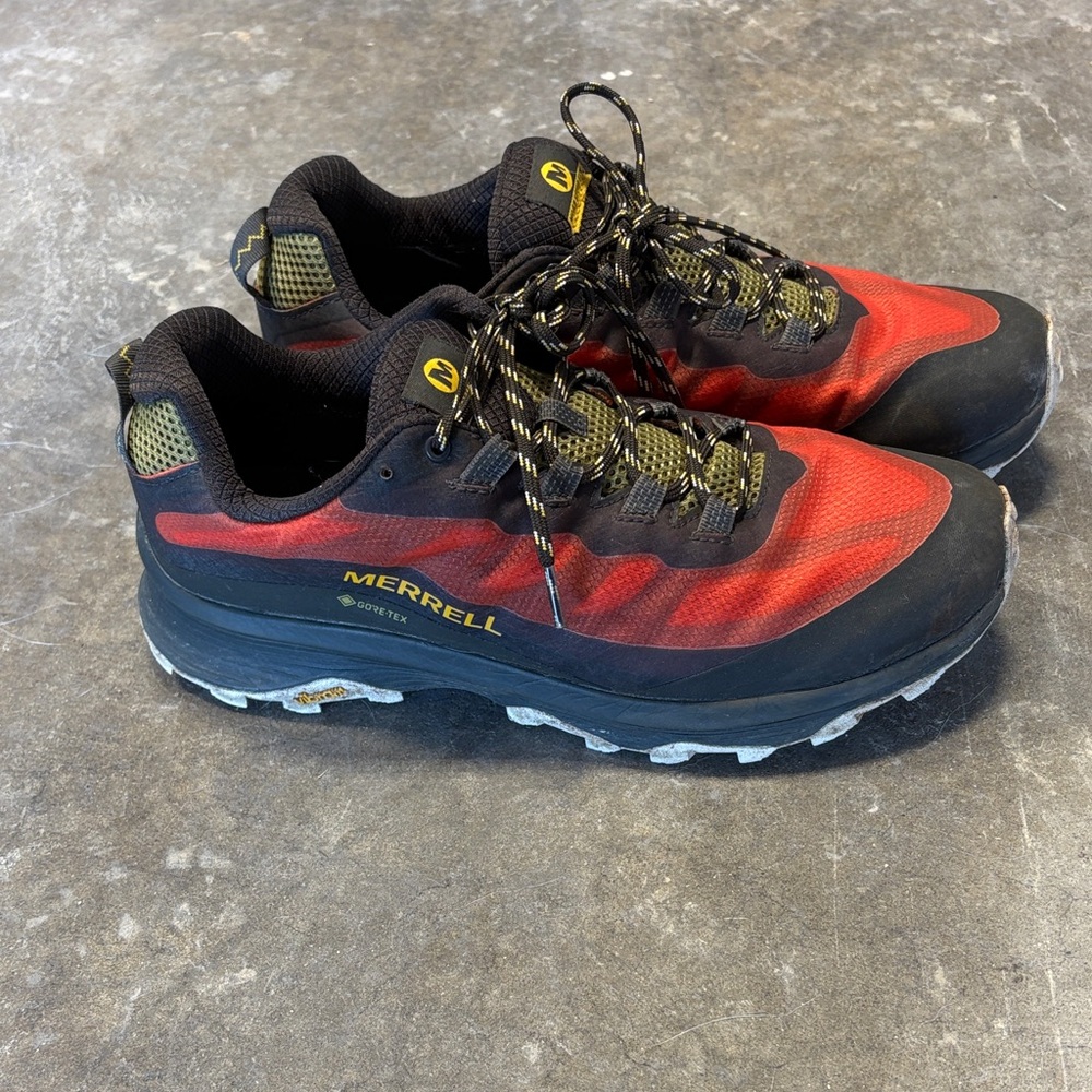 Merrell Moab Speed Goretex Men’s 11 Hiking Shoe - Picture 2 of 7